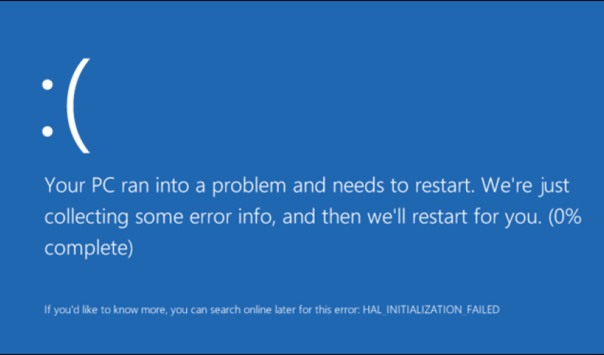 Windows 10 update veroorzaakt bluescreen